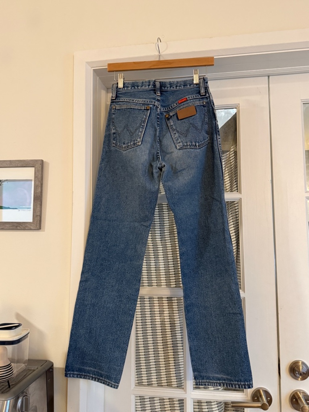 Vintage Wrangler High Rise Women's Blue Denim Jeans - Picture 5 of 7